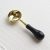 Black Handle Large Gold Spoon