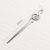 Silver Music Note Stirring Rod